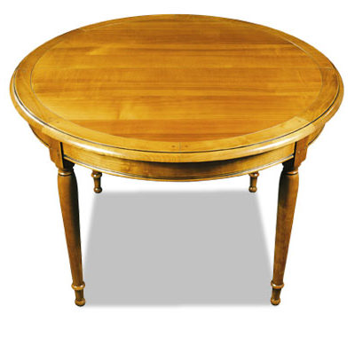 Table ronde en merisier style Louis Philippe