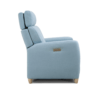 Fauteuil relax en tissu, côté