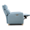 Fauteuil relax en tissu, côté