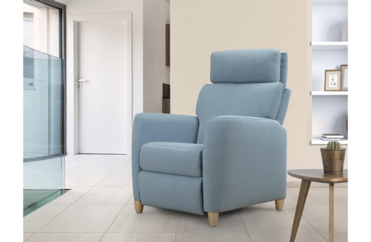 Fauteuil relax en tissu